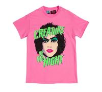 The Rocky Horror Show Creature of The Night Pink T Shirt