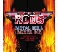 The Rods – Metal Will Never Die: The Official Bootleg Box Set 1981–2010 – 4CD Clamshell Box