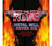 THE RODS - METAL WILL NEVER DIE THE OFFICIAL BOOTLEG BOX SET 1 4 CD NEW