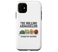 The Rolling Armadillos Stages Of Defense Case for iPhone 11