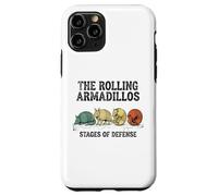 The Rolling Armadillos Stages Of Defense Case for iPhone 11 Pro