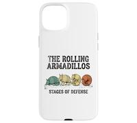 The Rolling Armadillos Stages Of Defense Case for iPhone 15 Plus