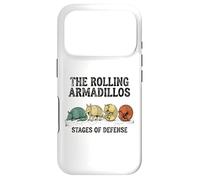 The Rolling Armadillos Stages Of Defense Case for iPhone 17 Pro
