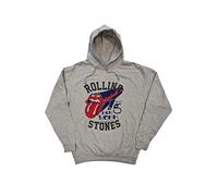 The Rolling Stone Hoodie York 75 Official Unisex Grey Pullover XL