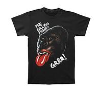 Bravado! Designs Men's T-Shirt The Rolling Stone Grrr Black Gorilla Short Sleeve Black Large