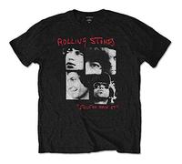 The Rolling Stone Men's Photo Exile Short Sleeve T-Shirt, Black, X-Large