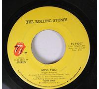 THE ROLLING STONES 45 RPM miss you / FAR AWAY EYES