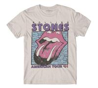 The Rolling Stones American Tour Map T Shirt L