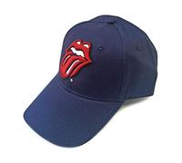 The Rolling Stones Baseball Cap - Classic Tongue Dark Blue