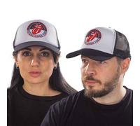 The Rolling Stones Baseball Cap EST 1962 New Official Black Trucker Size One Size