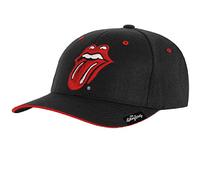 The Rolling Stones Classic Tongue Baseball Cap (Black/Red)