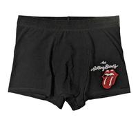 The Rolling Stones Classic Tongue Logo Boxer Shorts S Black