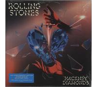 The Rolling Stones Hackney Diamonds - Anniversary Edition - Clear & Blue Splatter Vinyl - Sealed UK 2-LP Double vinyl album record 750198-5