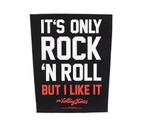 The Rolling Stones It´s Only Rock N Roll Patch (One Size) (Black/White/Red)