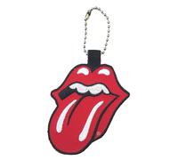 The Rolling Stones Keyring Classic Tongue Band Logo Embroidered Keychain