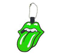 The Rolling Stones Keyring Classic Tongue Band Logo Embroidered Keychain