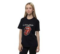 The Rolling Stones Kids T Shirt Plastered Tongue Official Black Ages 3-10 yrs Medium (7/8 Yrs)