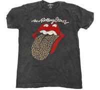 The Rolling Stones Leopard Tongue Official Mens T-Shirt