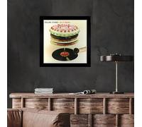 The Rolling Stones, Let it Bleed Album cover, poster, wall art. Print or Fully Framed Available. Actual size of original Vinyl Covers. (Framed)