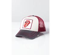 The Rolling Stones - Logo Charcoal Maroon - Cap - red - Onesize - 60% Cotton, 40% Polyester Onesize