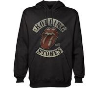 The Rolling Stones Men's Pullover Hoodie: 1978 Tour, Black, (Size: Xx-Large)