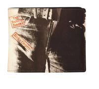 The Rolling Stones Men's Sticky Fingers Wallet in Black The Rolling Stones Black One Size