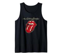 The Rolling Stones Music Band Vintage Tongue by Rock Off Tank Top