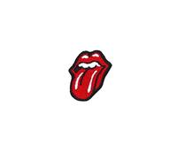 The Rolling Stones Patch Classic Tongue Small new Official embroidered Iron on in Red The Rolling Stones Red