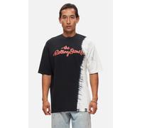 The Rolling Stones 'ROCK N ROLL' Black Relaxed T-Shirt Recovered Black L