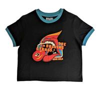 The Rolling Stones Some Girls Lick Crop Top M Black