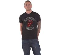 The Rolling Stones T Shirt Tour 1978 Band Logo Official Unisex Black XXXXL