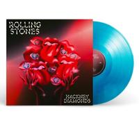 The Rolling Stones Hackney Diamonds Blue Vinyl + Exclusive Germany T-Shirt Bundle + The Rolling Stones Hackney Diamonds Plectrum Set Plektren Rot