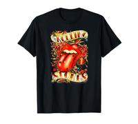 The Rolling Stones Tongue And Stars Rock Music Band T-Shirt