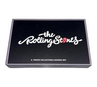 The Rolling Stones Tongues Evolution Pin Badge Set One Size