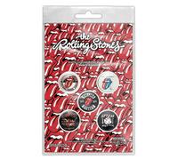The Rolling Stones Tour Collection Button Badge Pack