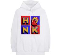 The Rolling Stones Unisex Pullover Hoodie Honk Album White (2XL)