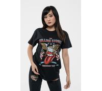 The Rolling Stones USA Tour Eagle T-Shirt in Black | Size: Large The Rolling Stones Black L