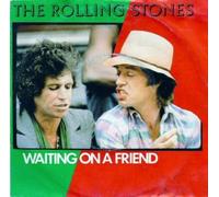 The Rolling Stones - waiting on a friend 45 rpm single