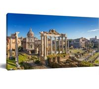 The Roman Forum View City Square Ancient Rome Wall Art Canvas Prints Painting Nature Pictures Unframed Paintings Canvas Wall Art Vintage For Living Room Bedroom Kitchen Home And Office 12x16 Inch