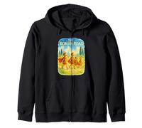 The Roman Road Kenneth Grahame Childhood Tale Zip Hoodie