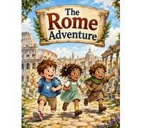 The Rome Adventure: A Time-Travel Comic Book - Ancient Rome Adventure for Kids Ages 4-9