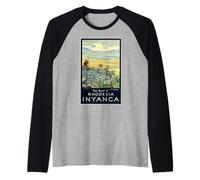 The Roof of Rhodesia - Nyanga National Park Travel Poster Raglan Baseball Tee