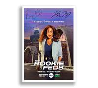 The Rookie cast signed autograph poster photo print framed memorabilia tv show series gift Nathan Fillion (A4 Poster Only, The Rookie)