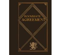 The Roommate Agreement: A Blank Contract Inspired by TV SERIES| Create and Customize Your Own Roommate Rules