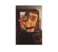 The Rooms of A Stranger by_Jack_Vettriano Wall Art Prints Poster Decorative Painting Canvas Wall Art Living Room Bedroom 08x12inch(20x30cm)
