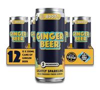 The Root Co. Original Ginger Beer - 12 x 230ml Natural & Fiery