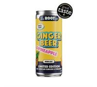 The Root Co Pineapple-Flavoured Ginger Beer from East African Ginger - 230ml