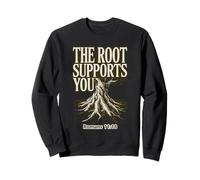 The Root Supports Your Romans 11:18 Sweatshirt