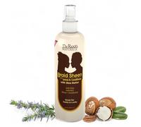 The Roots Naturelle Braid Sheen Braid Spray and Leave in Conditioner Enriched With Shea Butter, Vitamins and Essential Oils. Large 12 Fluid Ounce Bottle