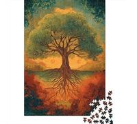 The Roots of The Tree of Life Go Deep Into The Earth Puzzle 38x26cm/1000pcs Erwachsene Puzzle,Home Decor